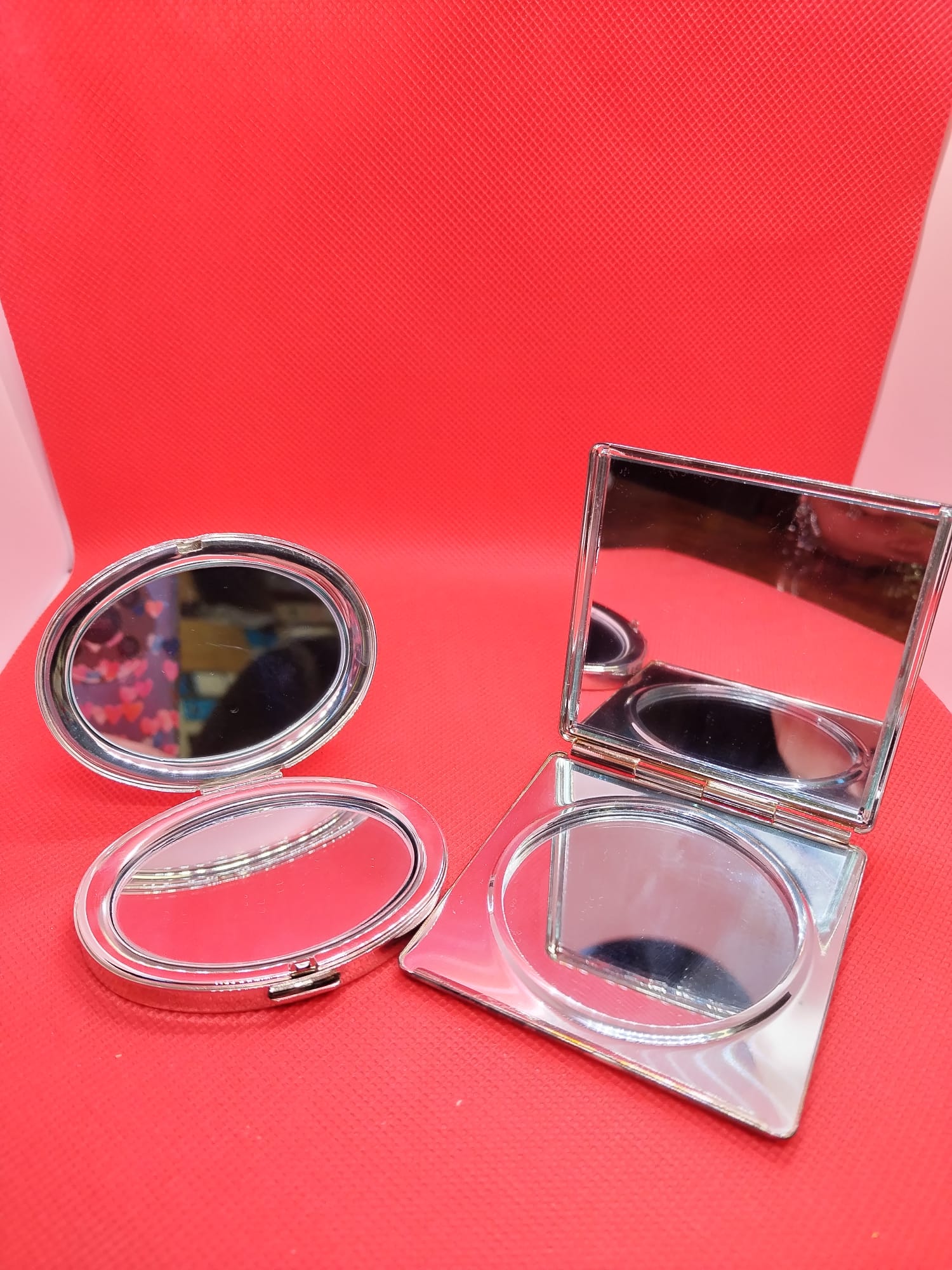 Lot De Miroirs De Sac à Main Vintage Années 70 – Multicolore (Occasion)