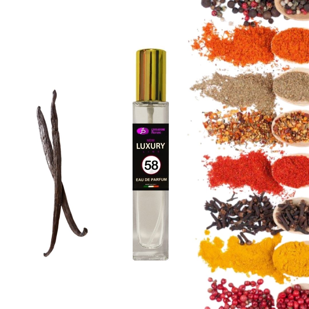 Eau de Parfum della stessa famiglia olfattiva di YSL Opium Man 58 UOMO