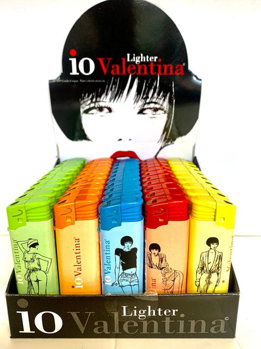 Accendini ricaricabili Valentina di Crepax 50 pz.