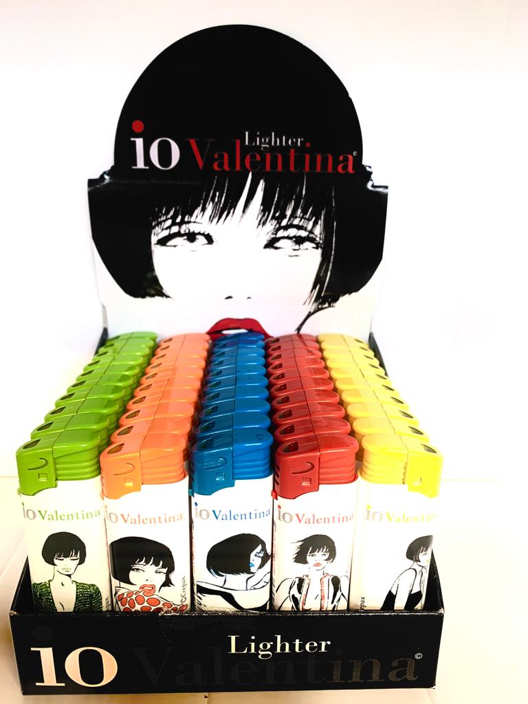 Accendini ricaricabili Valentina di Crepax 50 pz.