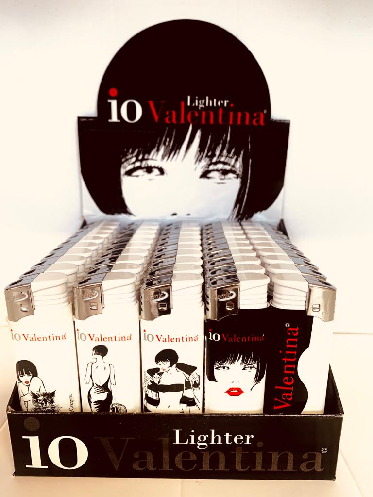 Accendini ricaricabili Valentina di Crepax 50 pz.