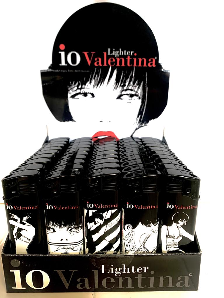 Accendini ricaricabili Valentina di Crepax 50 pz.
